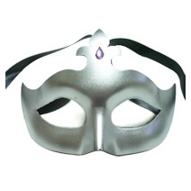 십자눈가면(실버)