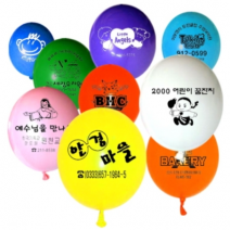 제작인쇄풍선(스텐다드) 1000개단위 - 양면인쇄