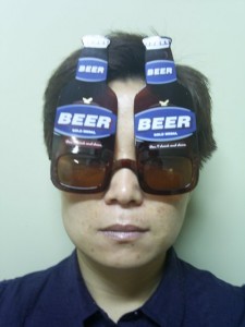 맥주병안경