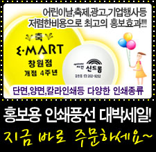홍보용 인쇄풍선 주문제작 (지금 바로 전화하세요~)