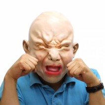 우는빠박이가면
