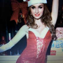 섹시스팡클원피스 - 2012 x-mas 신상품 (대여)