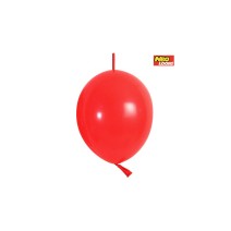 꼬리풍선 30cm 스탠다드 레드 (100개)