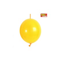 꼬리풍선 30cm 파스텔 레몬 (100개)