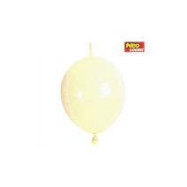 꼬리풍선 30cm 파스텔 아이보리 (100개)
