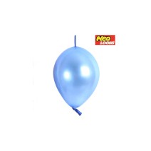 꼬리풍선 30cm 펄 아쥬르 (100개)