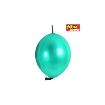 꼬리풍선 30cm 펄 에메랄드그린 (100개)