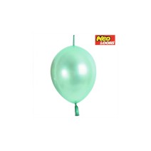 꼬리풍선 30cm 펄 민트그린 (100개)