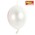 꼬리풍선 30cm 펄 화이트 (100개)