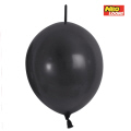 꼬리풍선 15cm 펄 블랙 (100개)