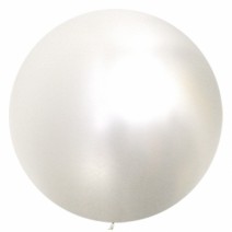 90cm 대형풍선 (펄 화이트) 3피트
