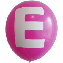 영문 알파벳 이니셜풍선 ( E )