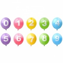 숫자풍선 (100개 묶음)