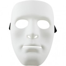 행위예술가면(화이트)