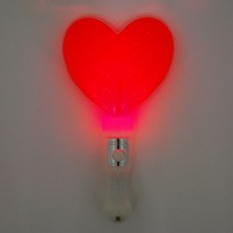 LED 칼라 하트봉 (레드)