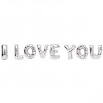 I LOVE YOU 실버은박 원팩포장