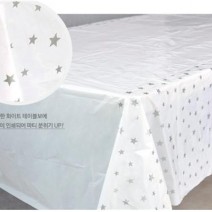 파티테이블보 실버스타